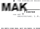MAK Center for Art & Architecture