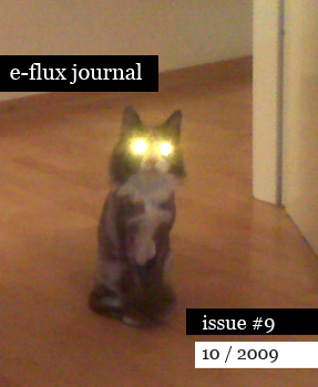 e-flux journal issue #9 - Announcements - e-flux