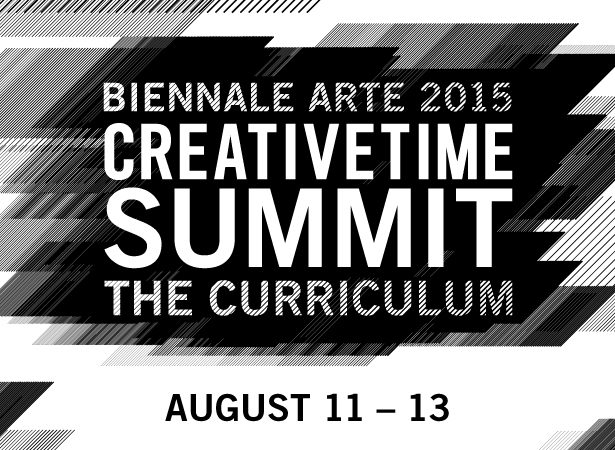 The Creative Time Summit: "The Curriculum" at the 56th Venice Biennale